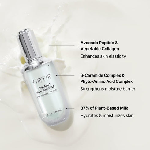 Ceramic Milk Ampoule, 40 ml - WowSkin Romania